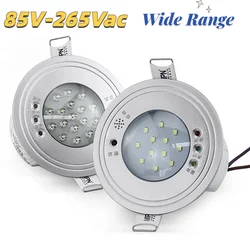 Emergency Light Fireproof Recessed Installation Shopping Mall Rechargeable Lamps For Home Emergency Exit Down Lights Ac 85-265v
