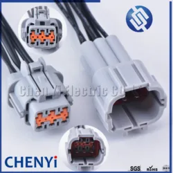 6 Pin Automotive Headlight Socket Light Lamp waterproof Connector 6185-1175 For Nissan Teana Sentra Exalta (N16) IACV Sensor