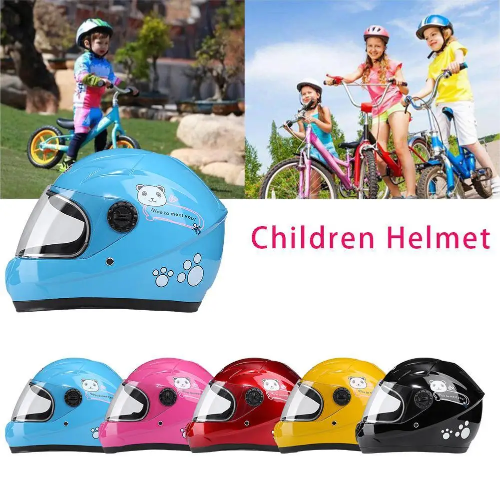 New Children Helmet Safety Half Boy Girl Kid For Outdoor Sports Riding Adjustable Head Bicycle Motorcycle