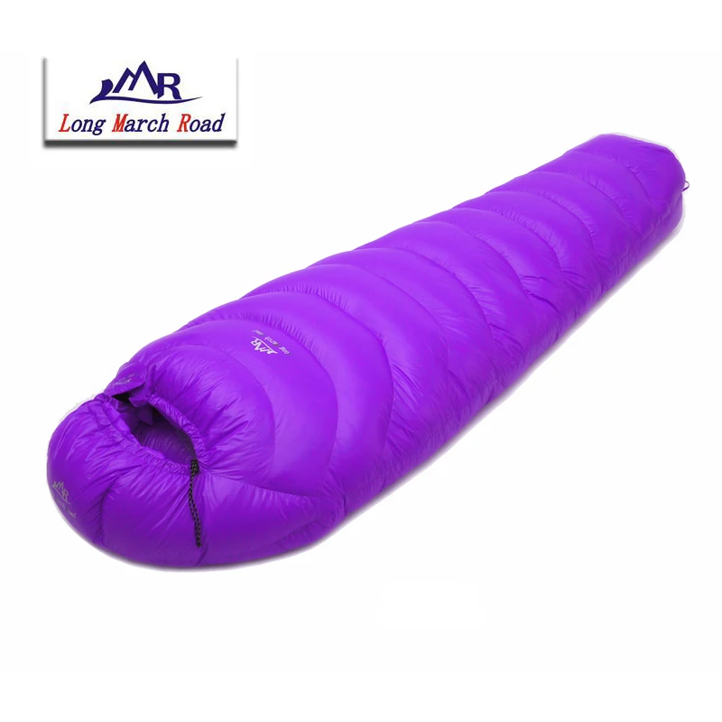 

LMR Mummy Style 600G/800G White Goose Down Filling Can Be Spliced Ultralight Camping Sleeping Bag