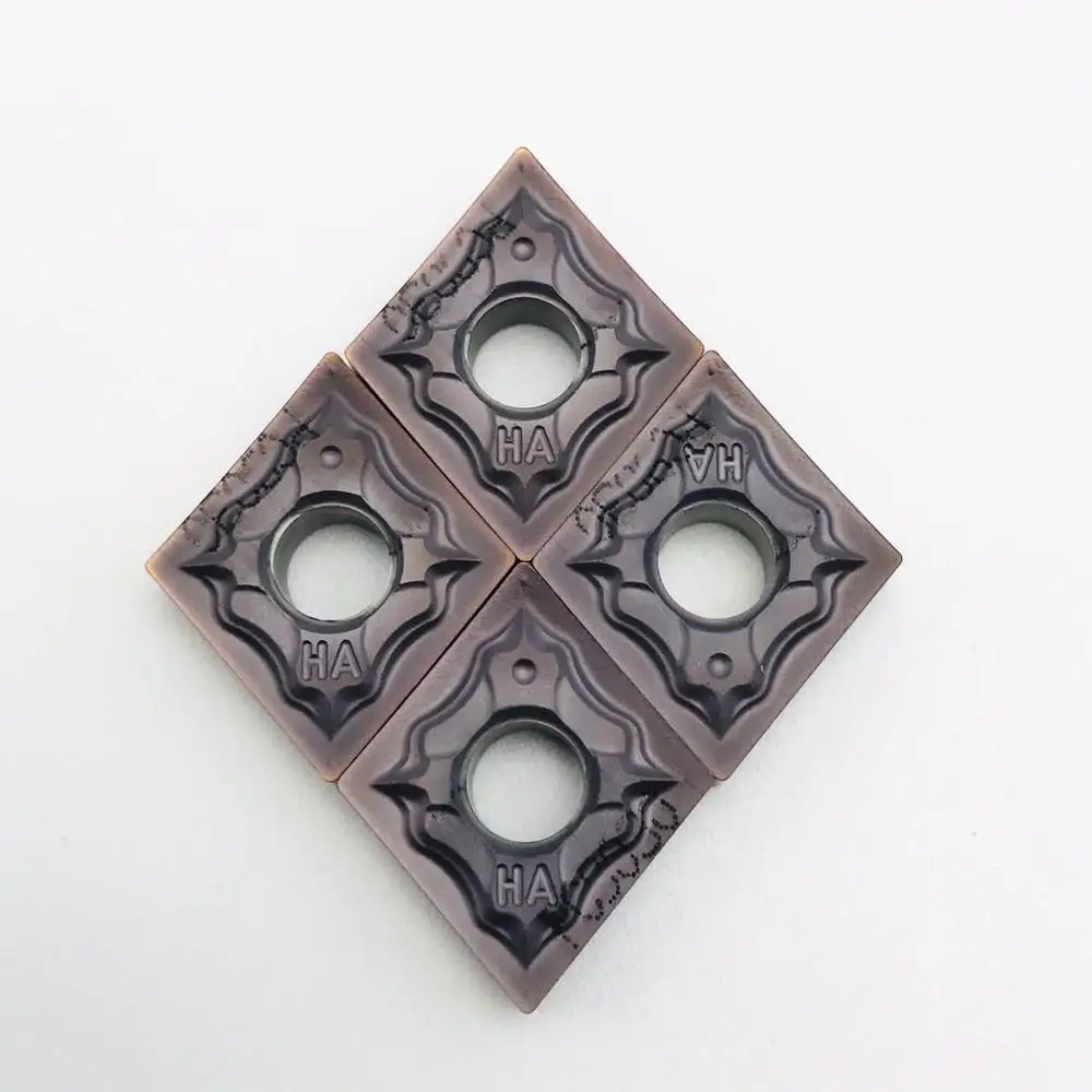 Herramienta de torneado externo de alta calidad, 10 piezas, CNMG120404, CNMG120408 HA, PC9030, CNC, inserto de carburo CNMG 120404
