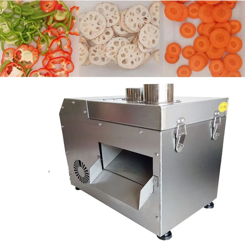 220v Radish Cucumber Potato Sslicing and Shredding Machine Small Vegetable Cutter