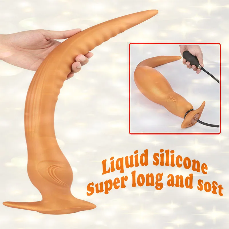 

Huge Inflatable Anal Plugs Dildo Sex Shop Prostate Massage Butt Plug Anal Masturbator Dilator Expandable Sex Toys for Woman Men