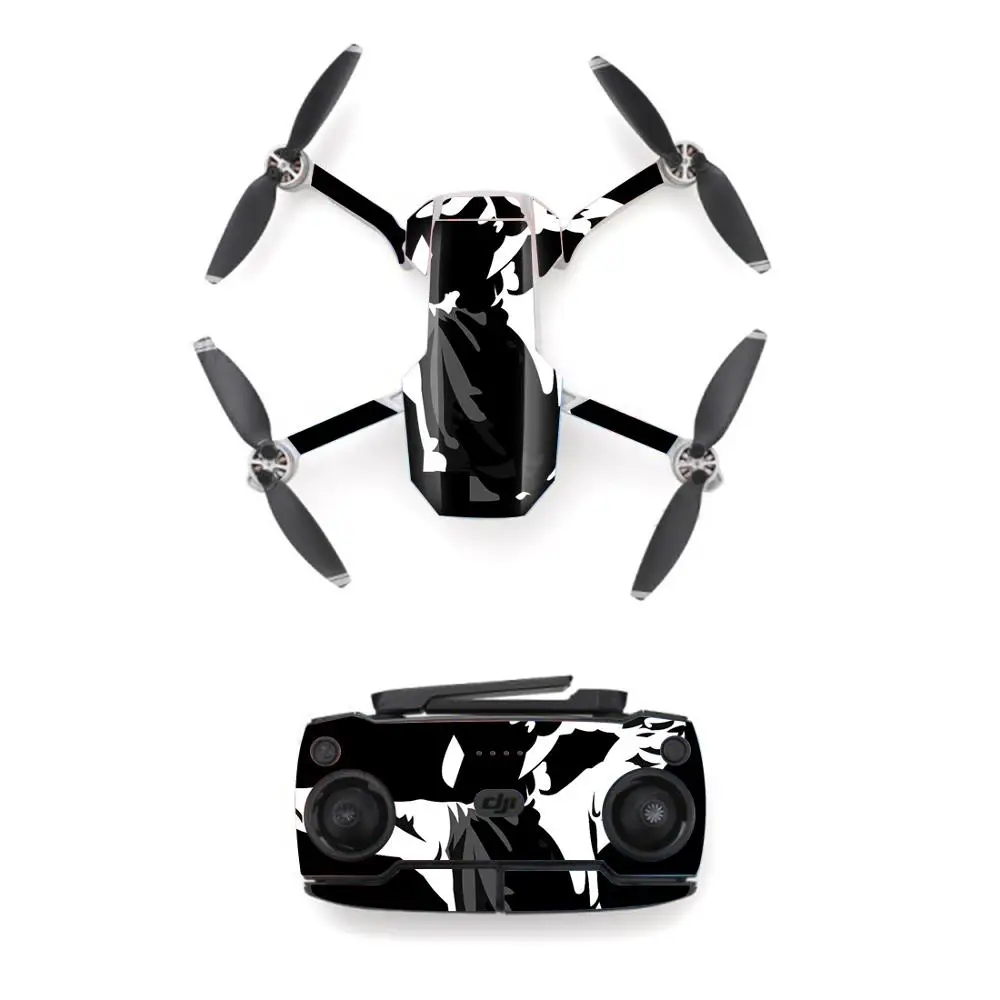 Retr Style Waterproof skin Sticker for DJI Mavic Mini Drone And Remote Controller Decal Vinyl Skins Cover 4 Styles Available