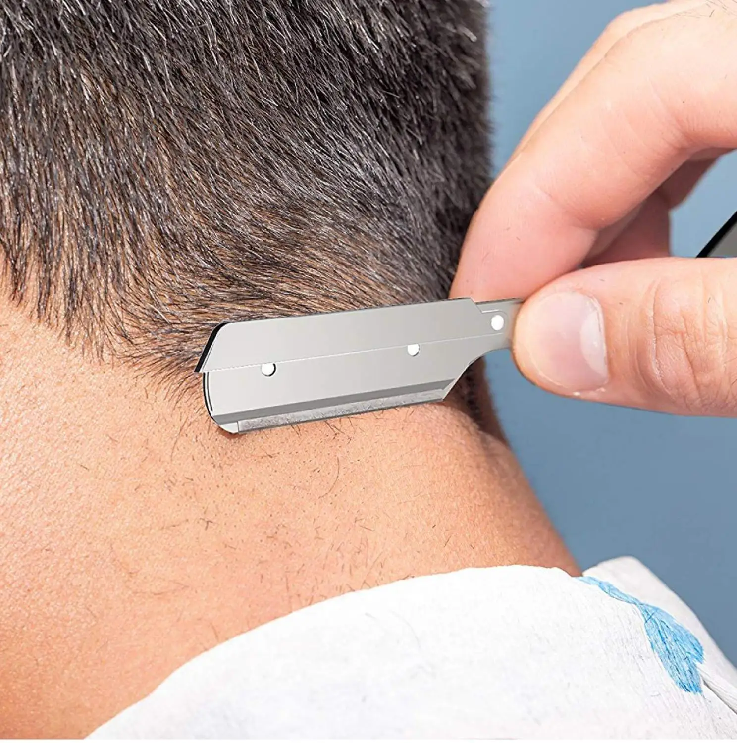 3 farben Professionelle Gerade Rand Rasierklingen Rasierer Für Barbers Salons Werkzeug Haar Enthusiasten Männer Rasieren