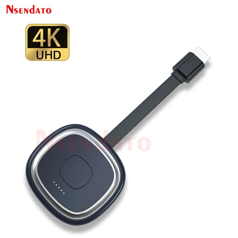 Adapter Mirascreen G20 5G 4K HD TV Stick Bezprzewodowy Dongle HD WiFi do Wyświetlania Ekranu z Funkcją Mirroring dla Miracast Airplay DLNA Odbiornik TV