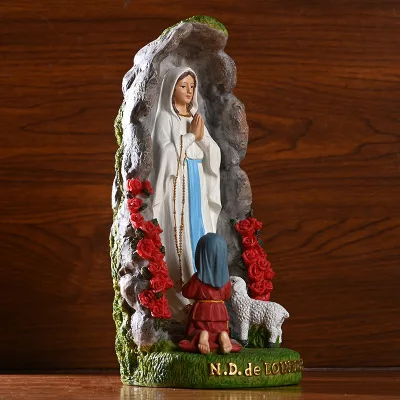 

Catholic Christian sacred objects, home living room supplies, car decorations, ornaments, New Year's gifts for Our Lady of Lourd