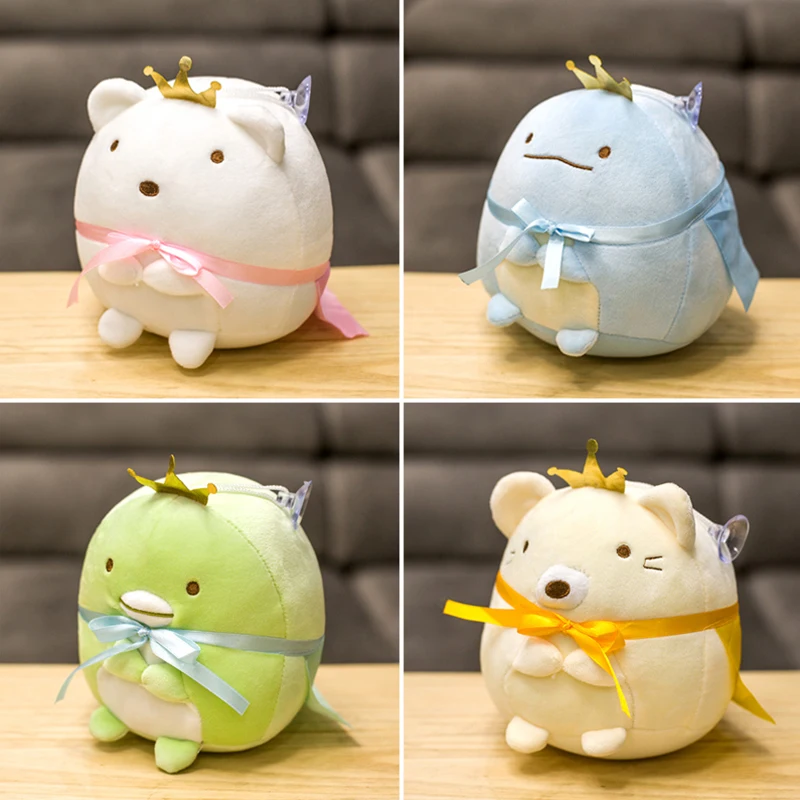 Cute Japanese Anime Sumikko Gurashi Pig Penguin Cat Bear Lizard Plush Toys San-X Corner Bio Cartoon Doll For Kids Birthday Gifts