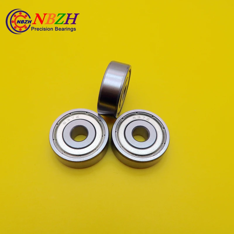 

Free Shipping NBZH Bearing180037 637ZZ 637 ZZ 80037 637-2RS 637RS Miniature Deep Groove Ball Bearing 7*26*9mm