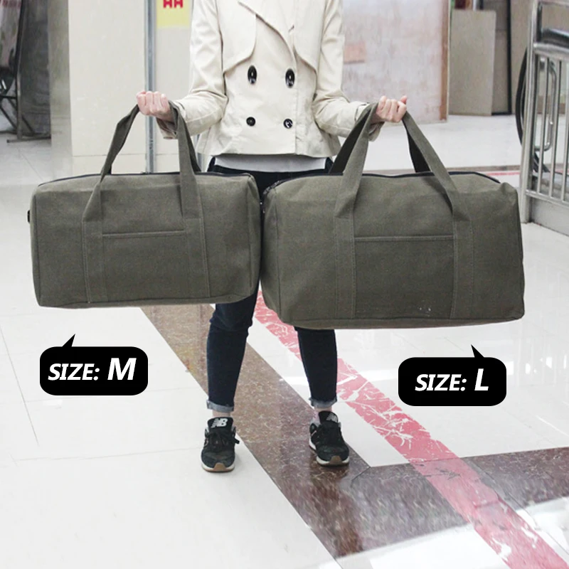 New Outdoor Travel Duffle Luggage Hand Bag Large Storage Weekend Cushion Army Green Waterproof Tactical Portable Shoulder Bag