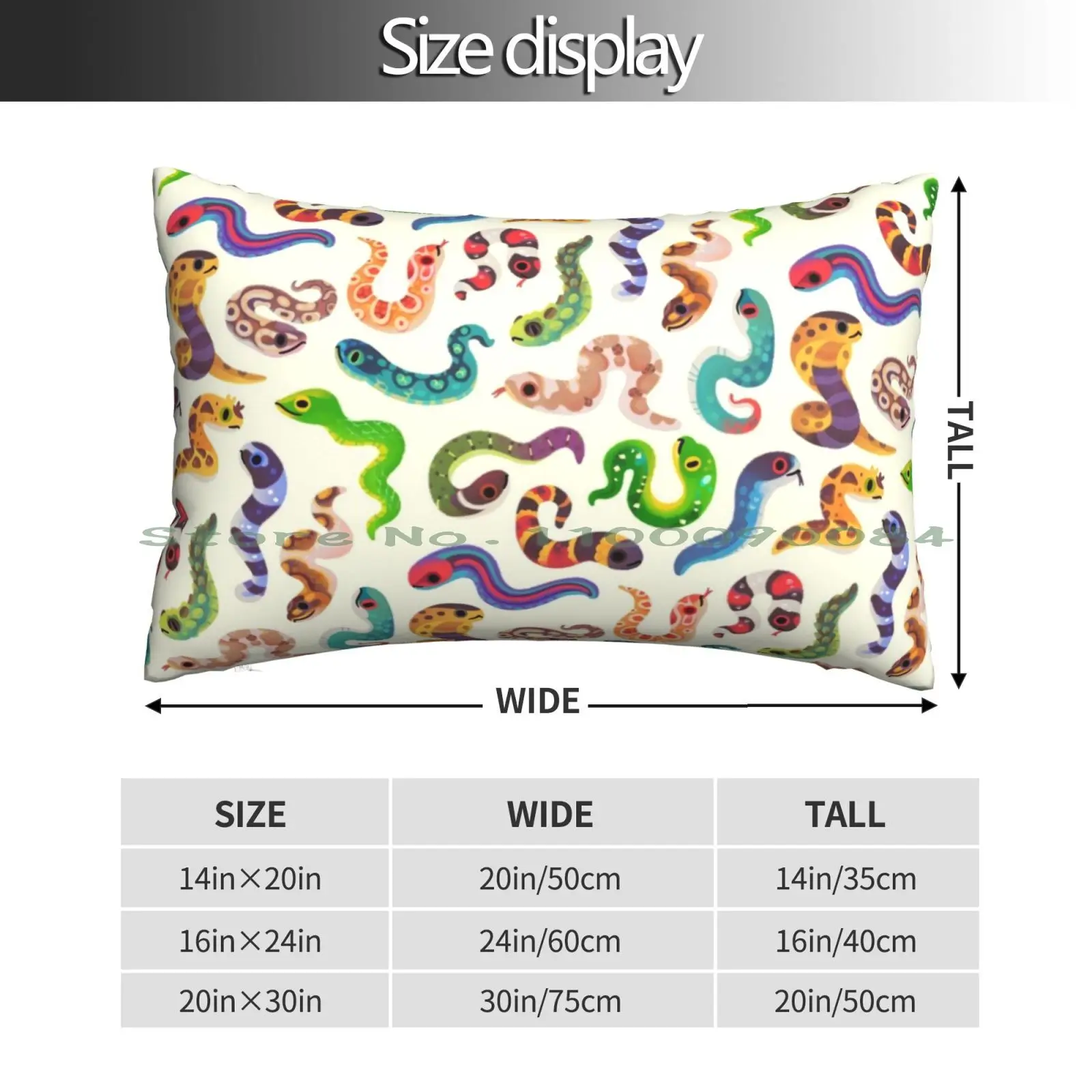 Serpent Day-Bright Pillow Case 20x30 50*75 Sofa Bedroom Face Mask Masks Facemask Jack Flag English England Little United