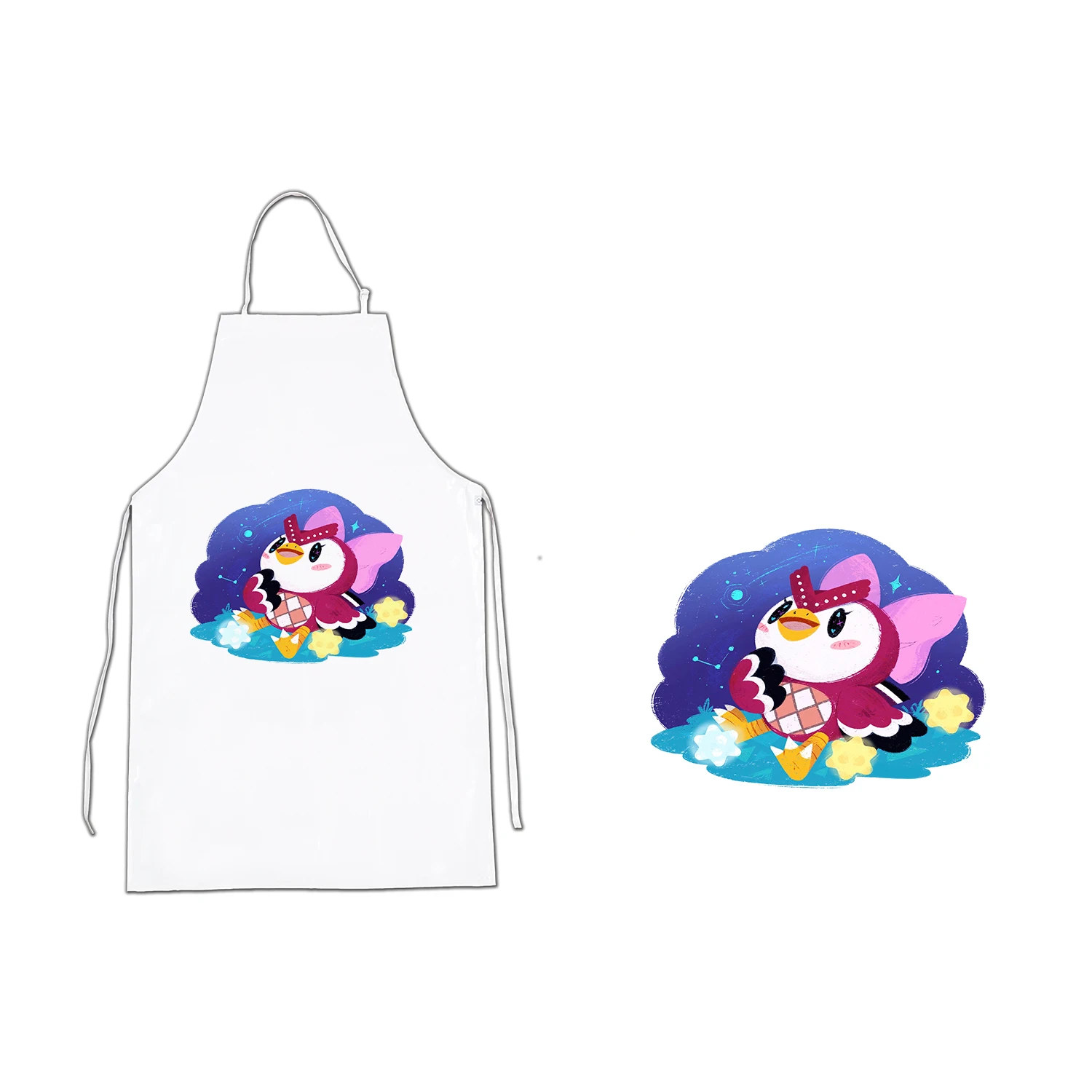 Apron OWL ASTRONOMA CUQUI kitchen kitchen apron