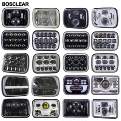 LED Headlight for Jeep YJ XJ GMC Savana 1500 2500 3500 Safari Ford F550 F350 F250 E150 Club Wagon E-350 Econoline For Chevrolet