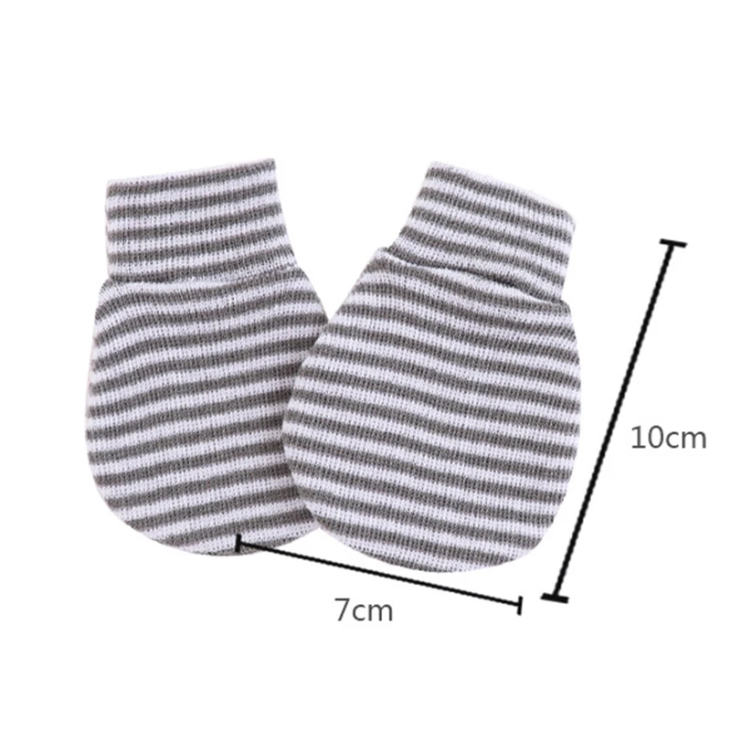 Summer Thin Solid Color Infant Gloves Baby Gloves Fashion Anti Scratching Gloves Newborn Protection Face Cotton Scratch Mittens