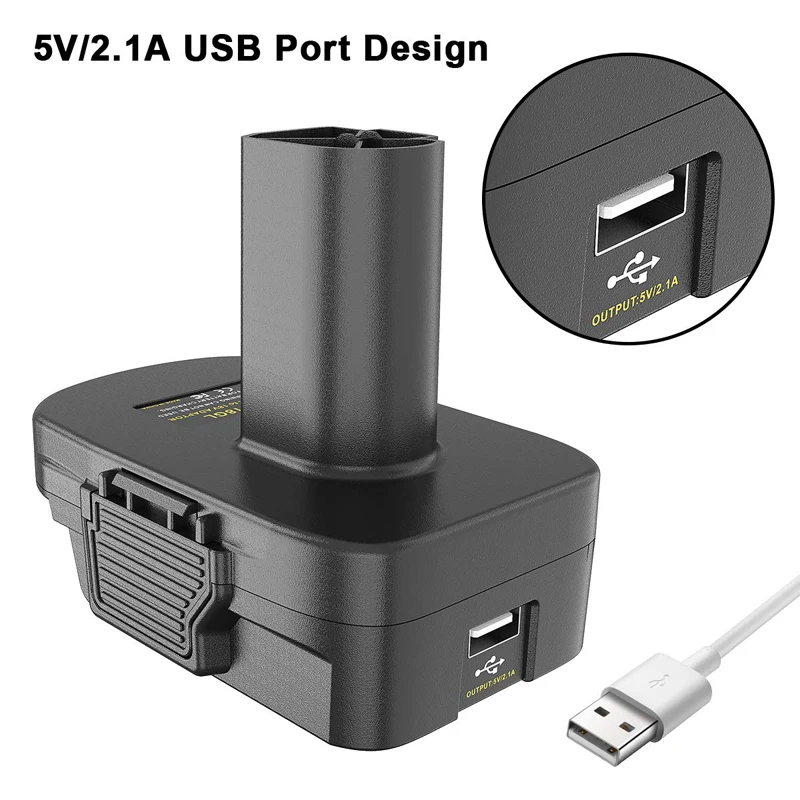 DM18GL BPS18GL محول بطارية ليثيوم أيون ل ميلووكي 18 فولت ل ديوالت 18 فولت بطارية ليثيوم تحويل إلى ل الحرفي 19.2 بطارية