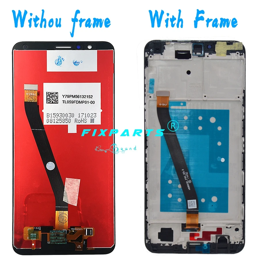 For Huawei Honor 7X LCD Touch Screen Digitizer Assembly For Honor7X Display BND-TL10 BND-AL10 BND-L21 Replace For Honor 7X LCD