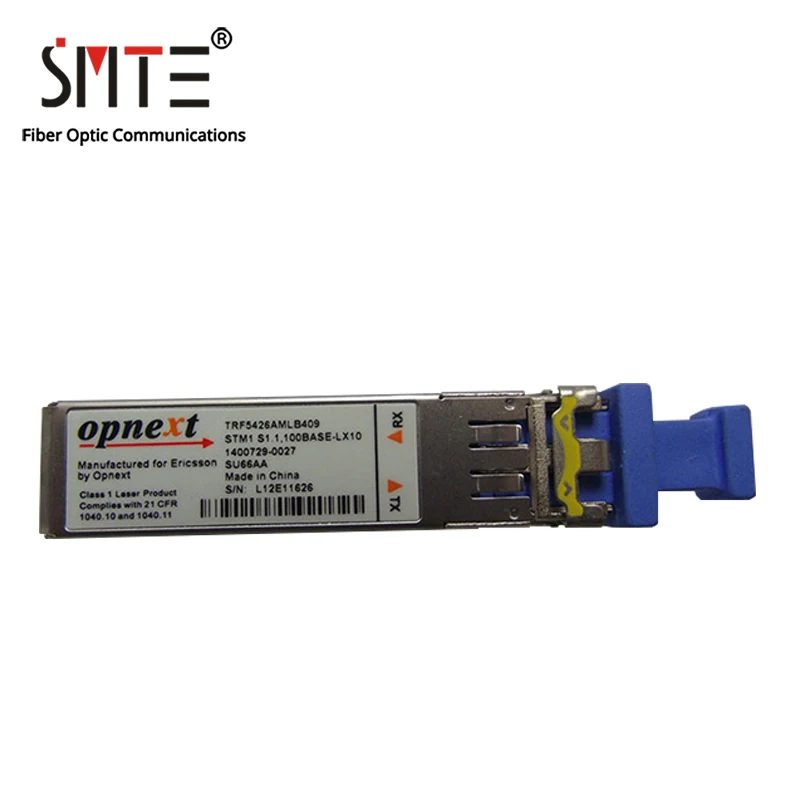 

Opnext TRF5426AMLB409 1.25G Manufactured for Ericsson by Opnext SU66AA 1400729-0027 Singel-Mode Fiber Optical Module