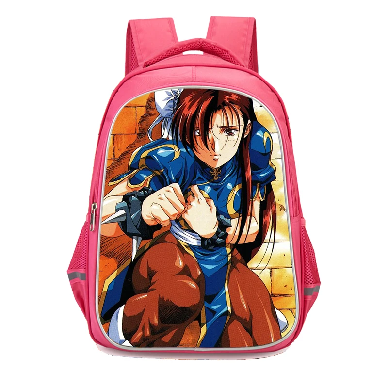 New Orthopedic Girls Backpack For School Chunli Print Girls  School Bags Children Primary School Grade 1-5 Kids Bag