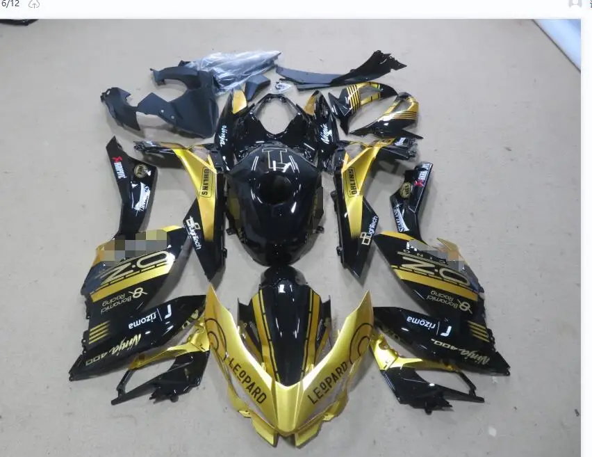 Motorcycle  ABS Plastic  Fairing Kit Bodywork Bolts for NINJA400 2018 2019 2020 gold Fairing injetion zxmt uv painted suk 106