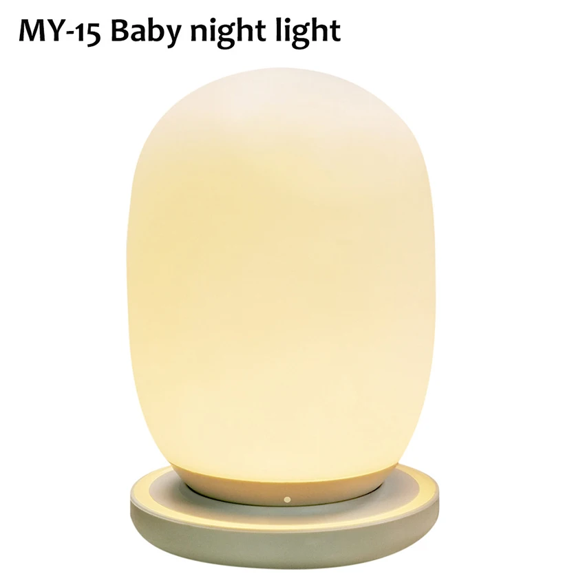 Touch Night Light, RGB cambia colore e lampada LED da comodino portatile dimmerabile, ricaricabile e impostazione Timer luce notturna a LED per bambini