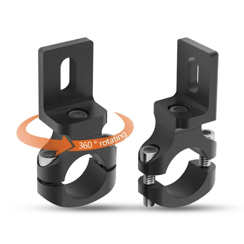 

Motorcycle Headlight Mount Bracket Adjustable Fog Lamp Fork Extensible Holder Fod Lamp Fixed Tube Clamp