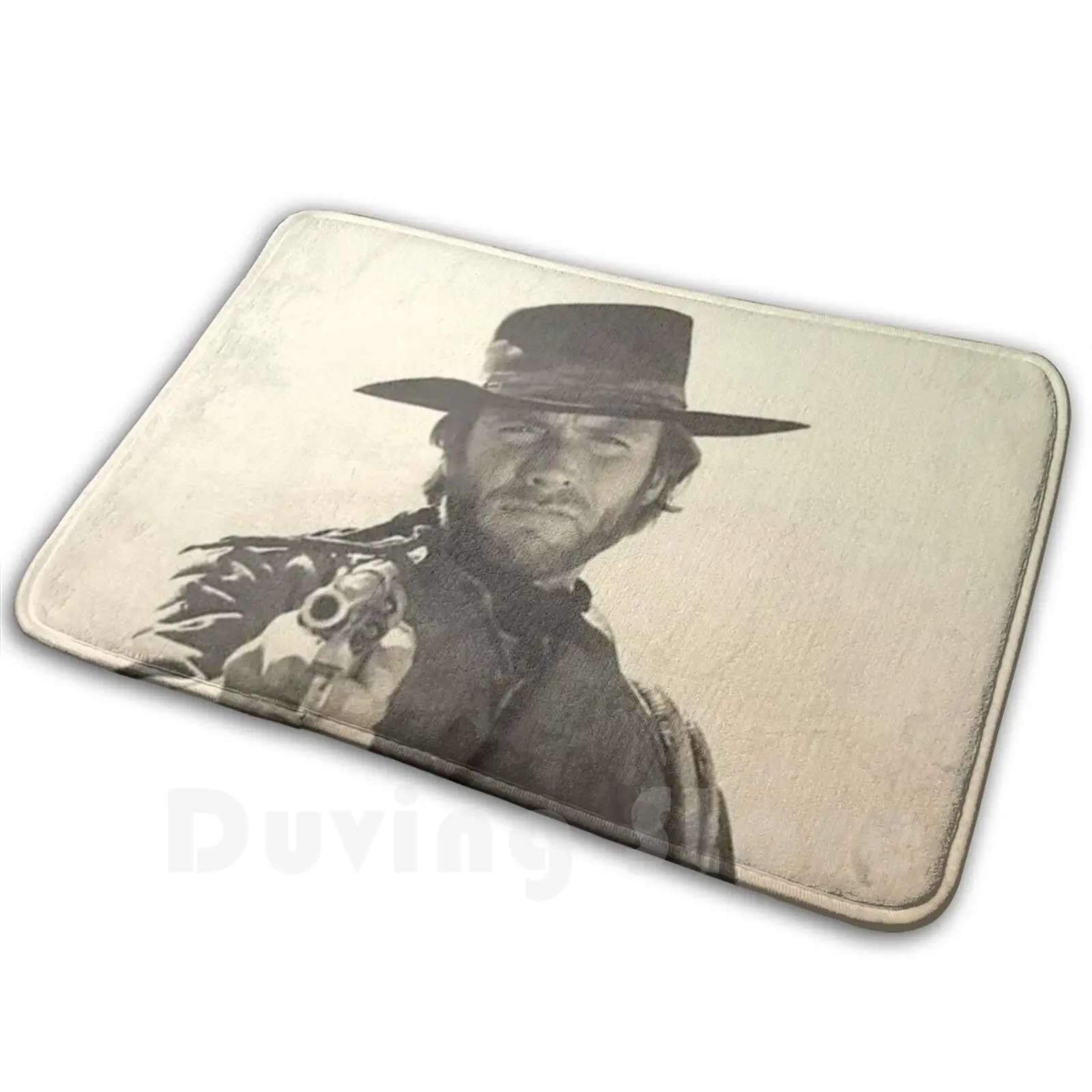 Clint Eastwood-High Plains Drifter ( 1973 ) . Carpet Mat Rug Cushion Soft Non-Slip Clint Eastwood Movie Movies Film