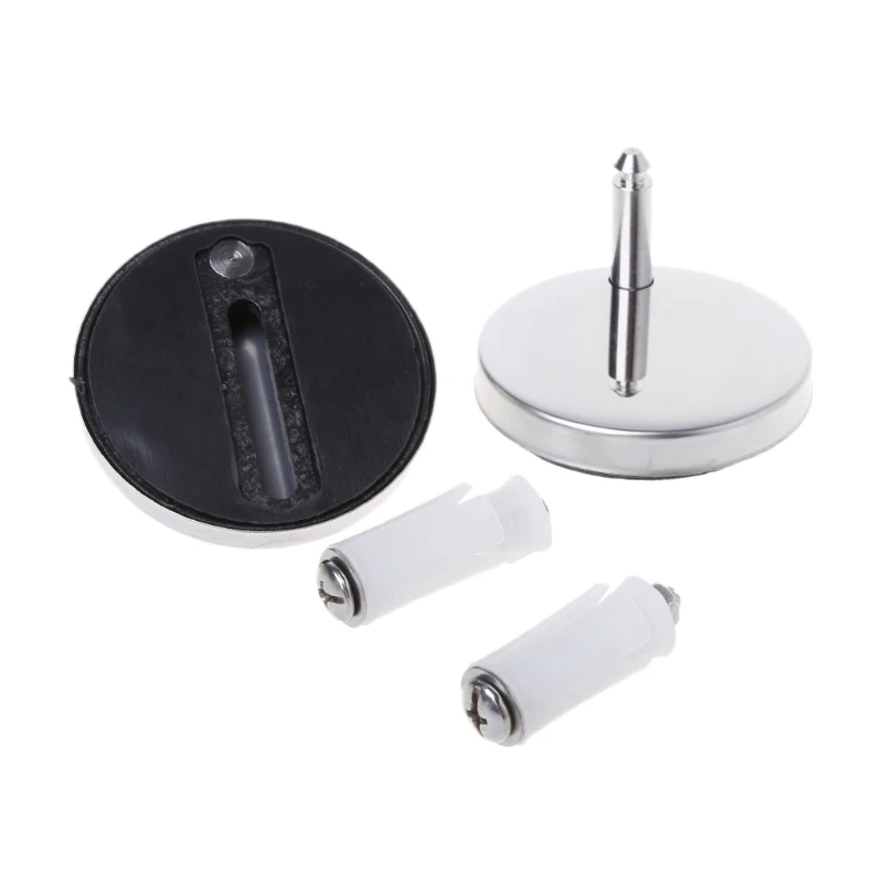2 pezzi Top Fix WC sedile WC cerniere raccordi coperchio a sgancio rapido cerniera vite CY129