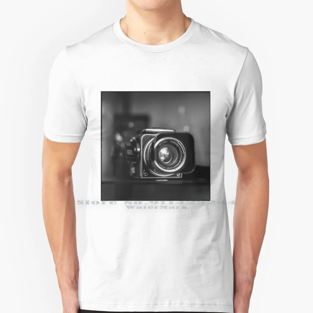 Hasselblad 500c & Cz Planar F / 2.8 T Shirt 100% Pure Cotton Office Art Best Of Art Copy Right Mikael Jenei Jeney Made In