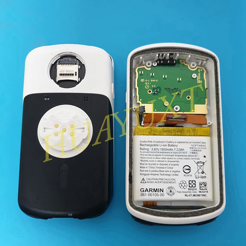 Coperchio posteriore originale per GARMIN EDGE 1030 misuratore di velocità della bicicletta di riparazione della copertura posteriore Con La Batteria di ricambio (senza contatto e LCD)