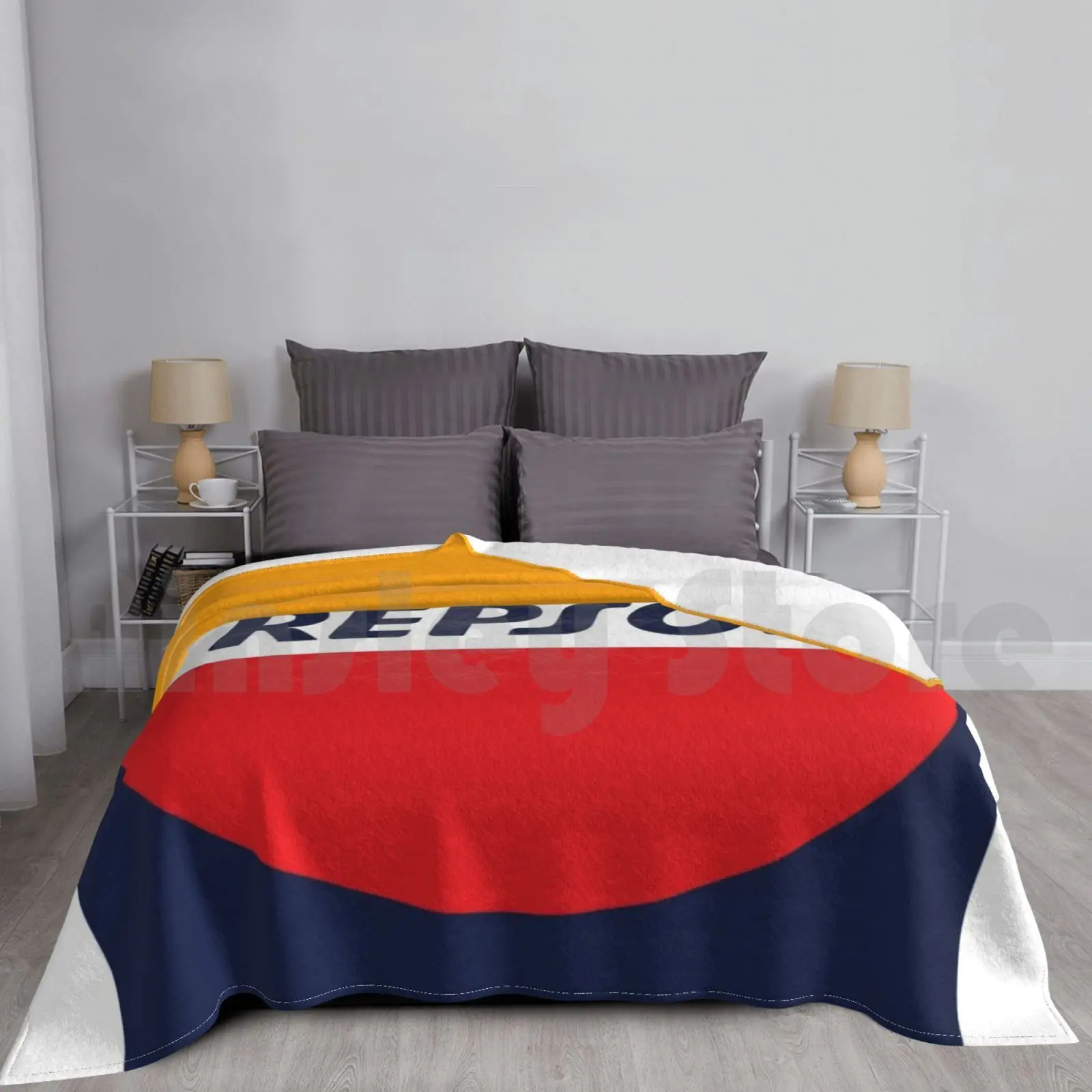 Team Repsol Blanket Fashion Custom Team Repsol Racing Motorcycles Motorcycle Racer Super Repsol Gas Nitro