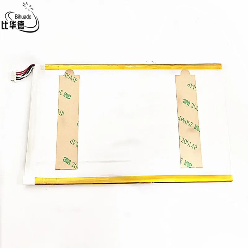 Batería de iones de litio de 5 líneas, 3,8 V,6800mAH, 2688188 (batería de iones de litio de polímero) para tableta pc, 7 pulgadas, 8 pulgadas, 9 pulgadas