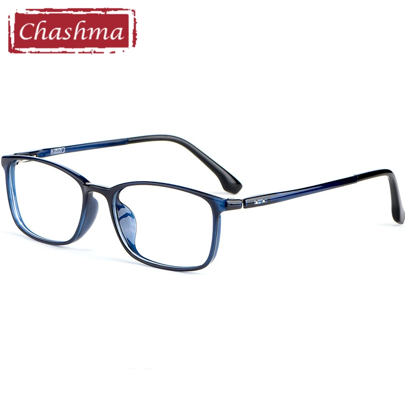 

Chashma Optical Women's Eyeglass Frames TR90 Flexible Light Glasses Transparent gafas graduadas hombre miopia montura metal