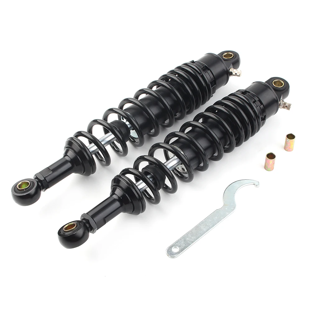 340mm Rear Suspension Rear Shock Absorber 2x for Yamaha Suzuki Kawasaki Universal Motorbike Accessories