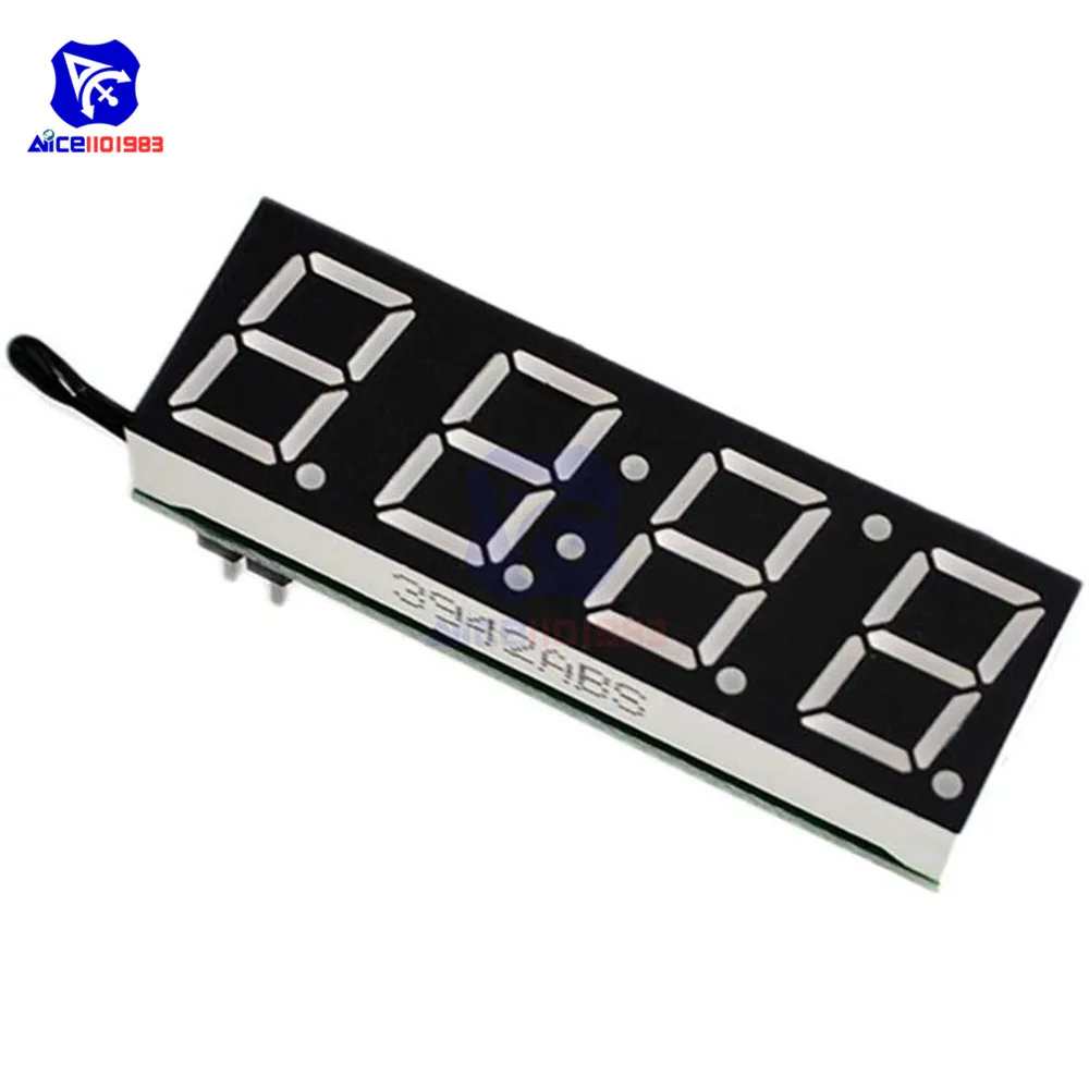 Diymore 3 In 1 R8025 Digitale Led Tijd Klok Temperatuur Voltage Module Mini Voltmeter Thermometer Voor Auto Arduino Elektronische Diy
