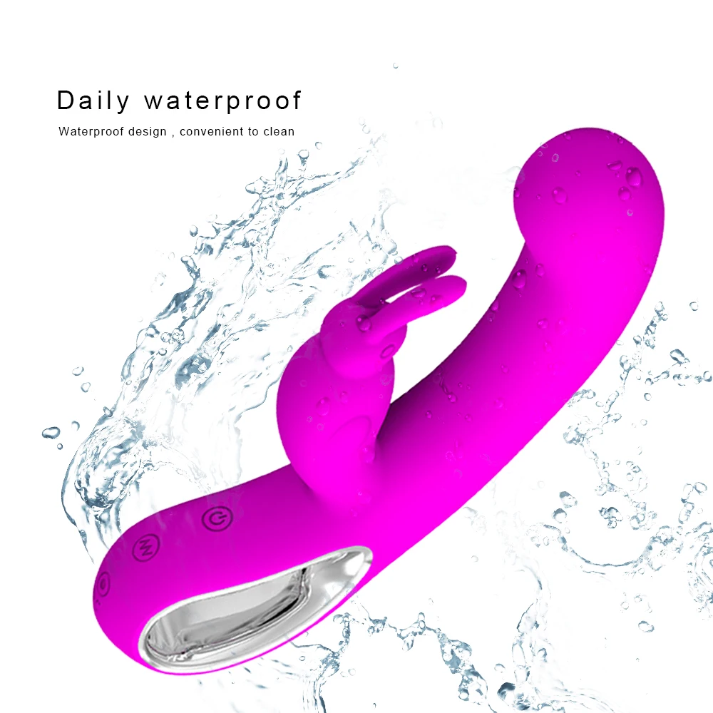 OLO Rabbit Dildo Vibrator Clitoris Stimulator 12 Speeds G-spot Massage Female Masturbation Sex Toy for Women Adult Products