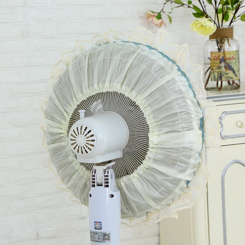 Fashion European Style Electric Fan Protection Covers Dust-proof Cover For Ventilador Stand Fan Guard