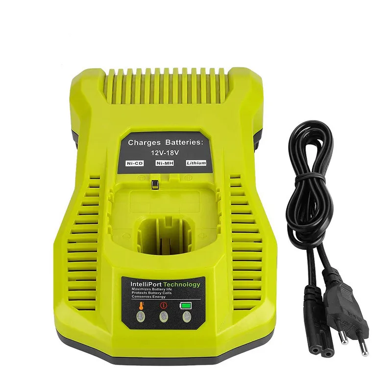 P117 Charger for 3A 12V 14.4V 18V NI-CD NI-MH Li-ion Battery for Ryobi  P102 P107 P108 BPL1820 P102  with USB 5V input 110-240V