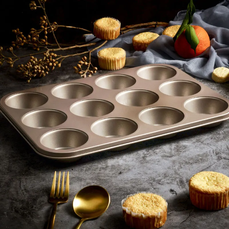 Cake Moulds Donut Baking Pan Home Kitchen Baking Appliances Dessert Cake Baking Utensils Carbon Steel High Temperature Resist