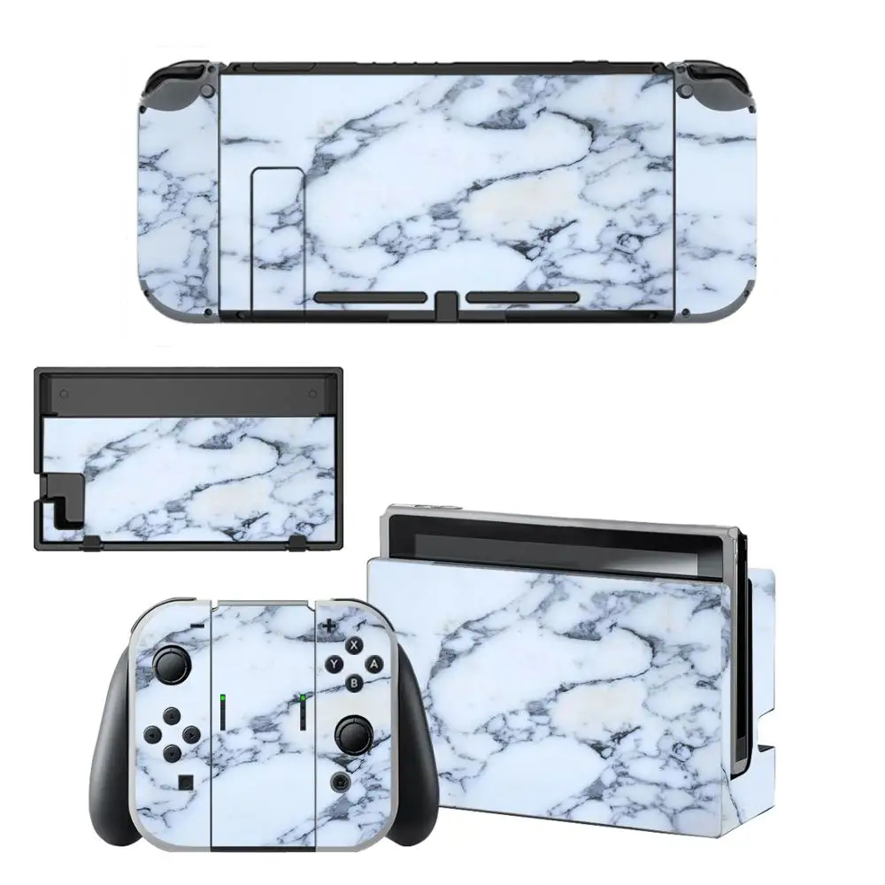 Marble Stone Nintendo Switch Skin Sticker NintendoSwitch stickers skins for Nintend Switch Console and Joy-Con Controller Vinyl