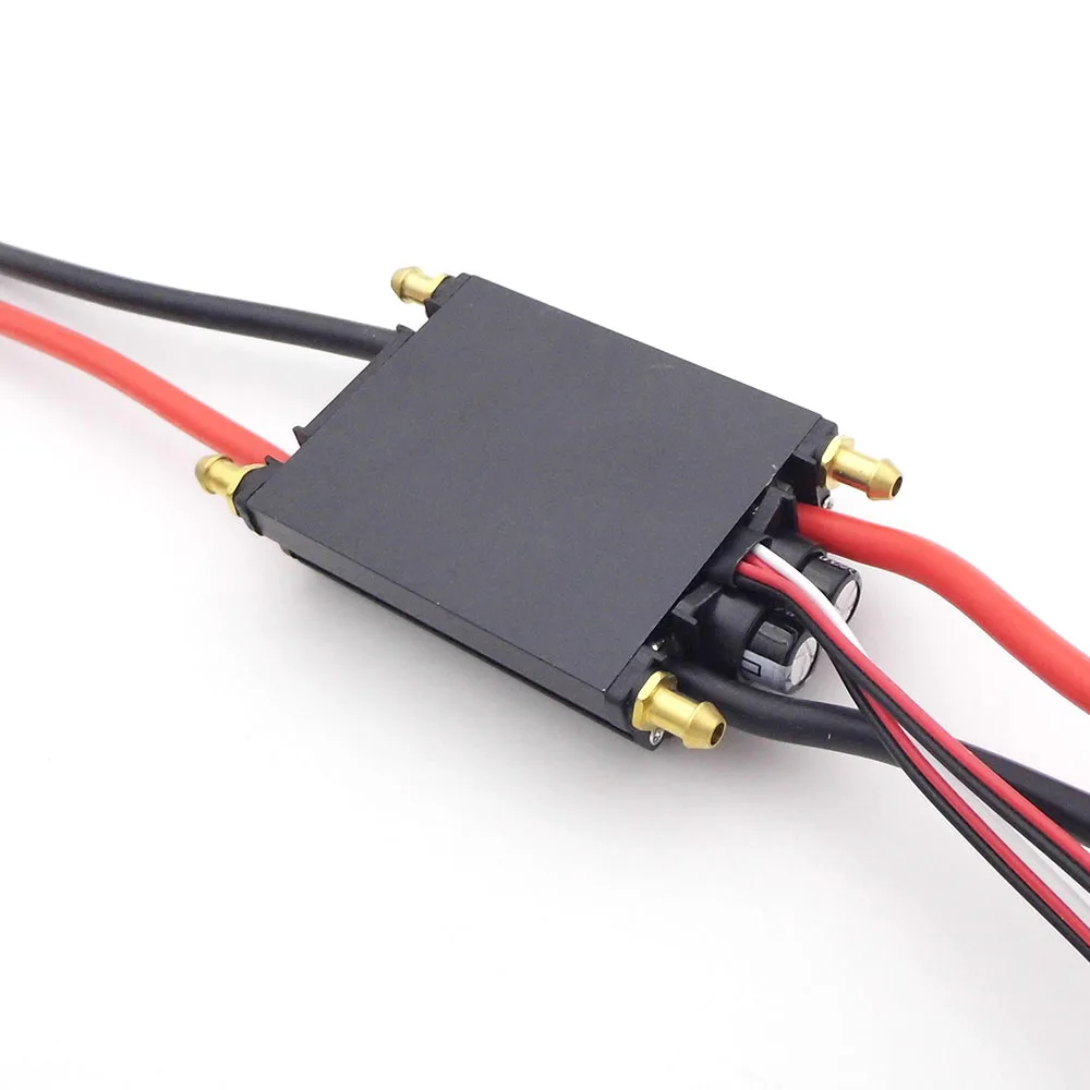 3S 120A ESC แปรงมอเตอร์ควบคุมความเร็ว2-Ways ไปข้างหน้าสำหรับ RC เรือลากจูง Fishling เหยื่อเรือ cruise Marine