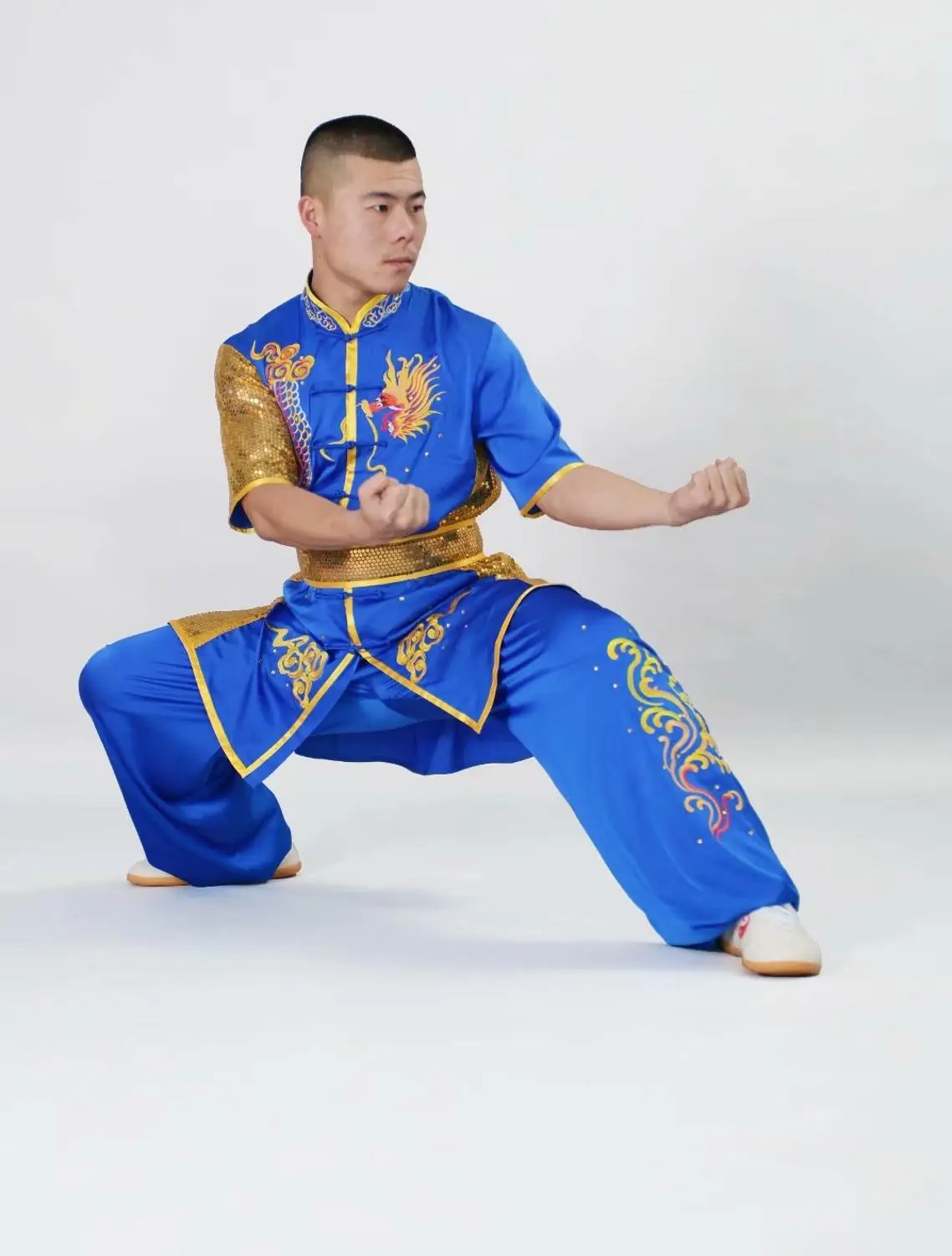 wushu taichi taiji clothes changquan uniform Martial arts competition clothing embroidered kungfu nanquan taolu clothes uniform