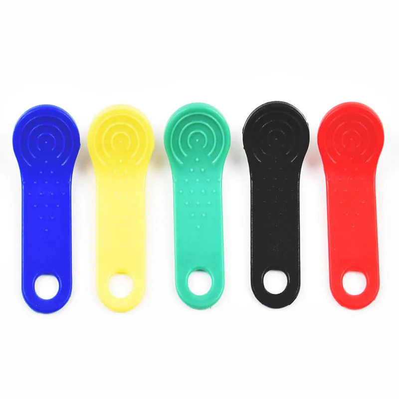 5pcs/lot TM1990A Dallas iButton TM Card with Handle Key Tags DS1990A-F5 Non Magnetic for Access Control Electronic Lock