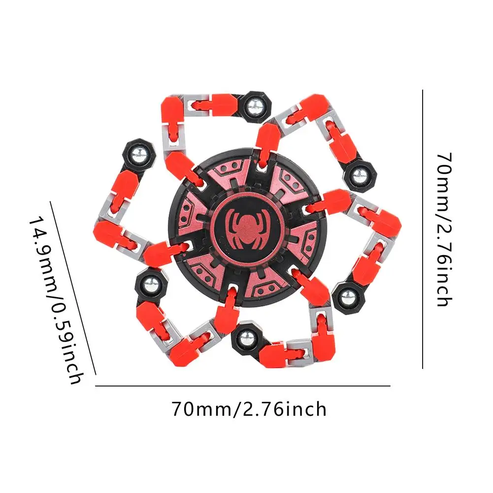 Tay Con Quay Đồ Chơi Mới Biến Dạng Ngón Tay Spinner Đồ Chơi Chống Căng Thẳng Đầu Ngón Tay Quay Đầu Người Lớn Trẻ Em Giảm Stress Cảm Quan Đồ Chơi