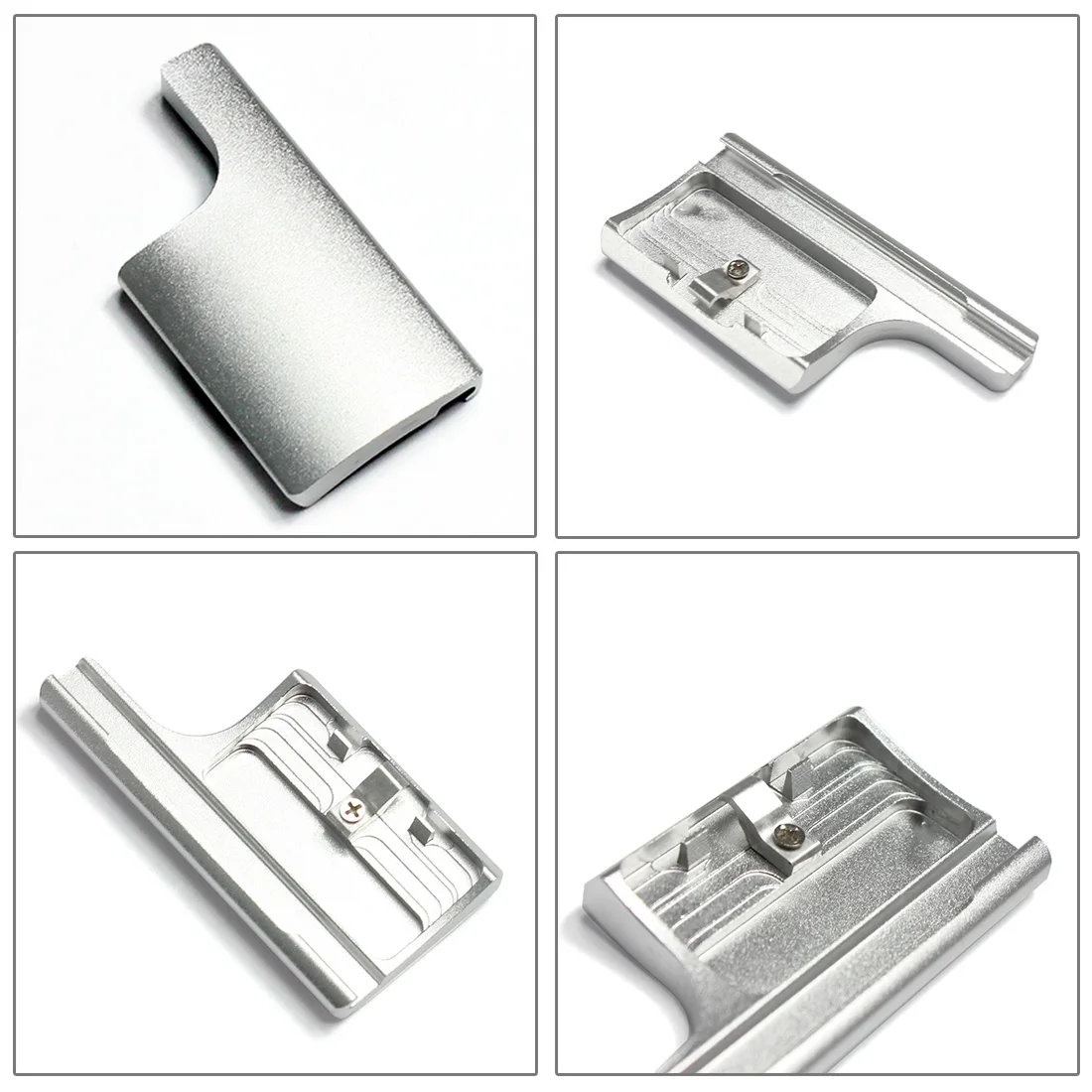 Fibbia di bloccaggio a scatto in lega di alluminio per GoPro Hero 3 + 4 custodia protettiva impermeabile per Action Camera per accessori GoPro