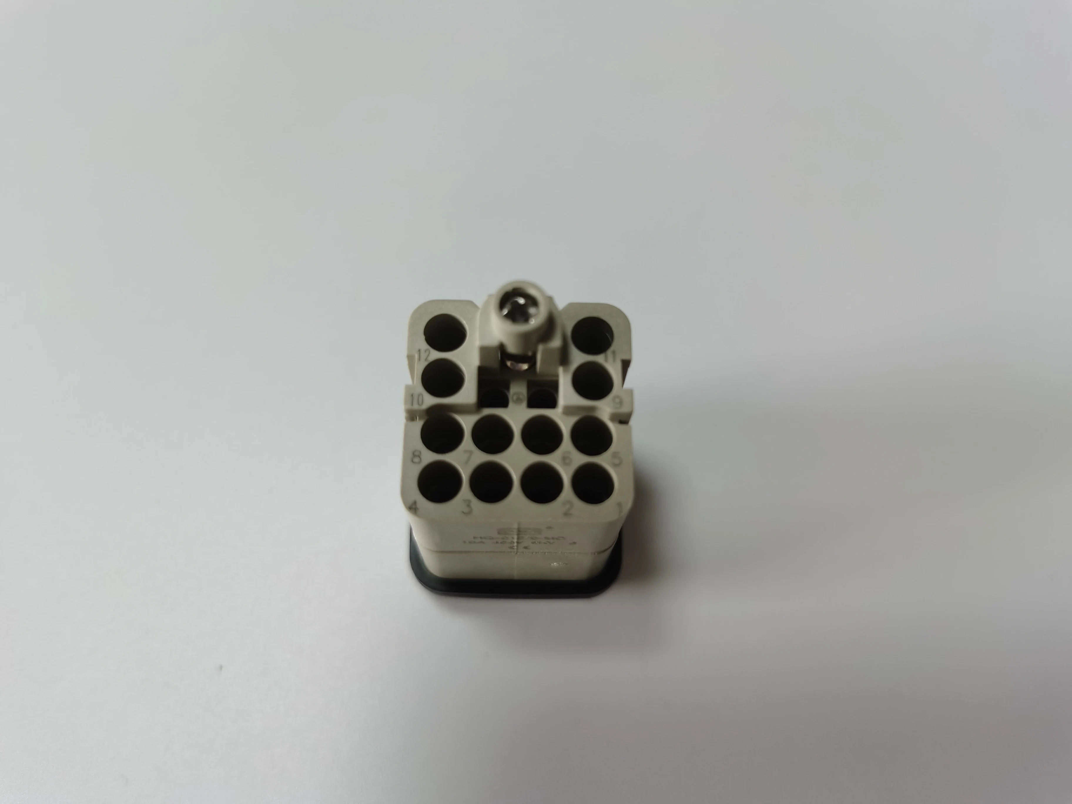 HDXBSCN Industrial Connector Rectangular Connector Heavy Duty Connector HDC HQ-012/0-MC/FC 12 core 10A waterproof aviation plug