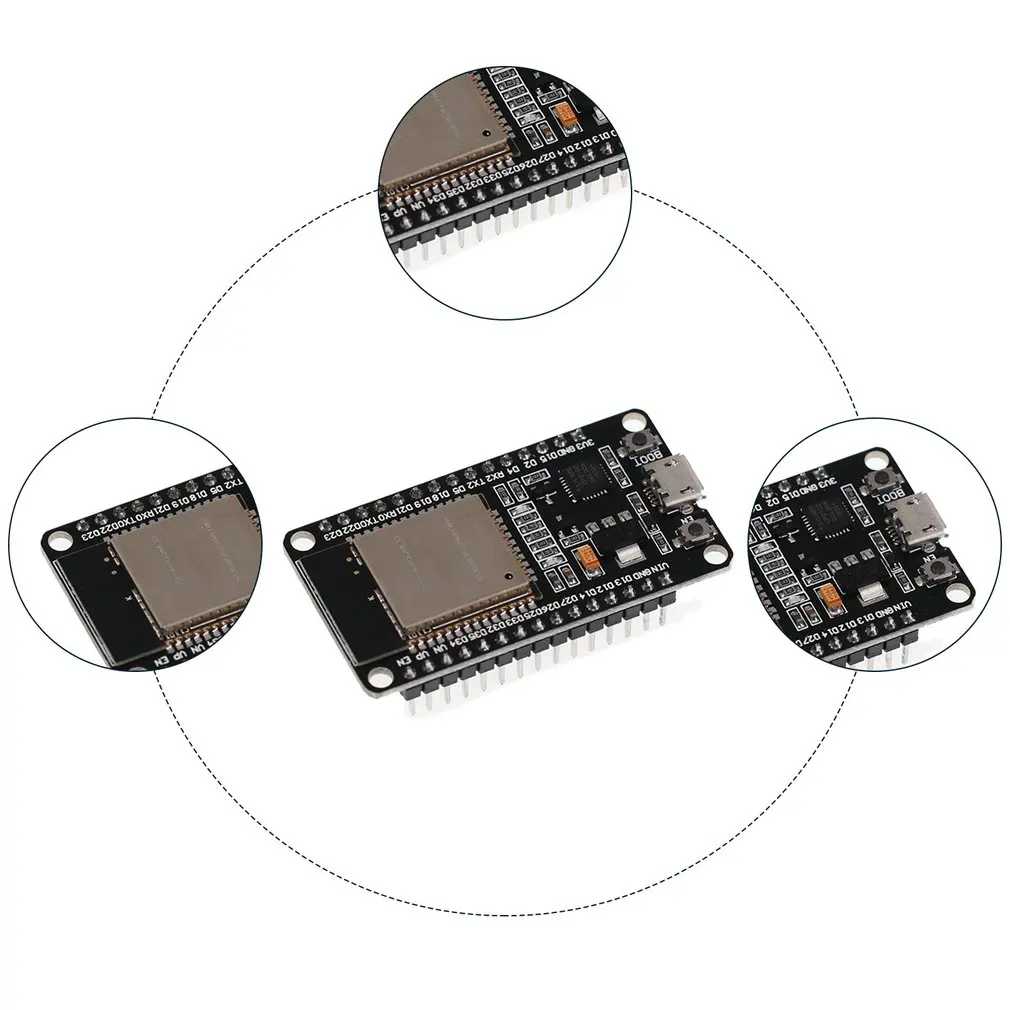 ESP32 Development Board Wireless WiFi +Bluetooth-compatible Dual Core CP2104 Filters Module 2.4GHz RF ESP32 High Quality