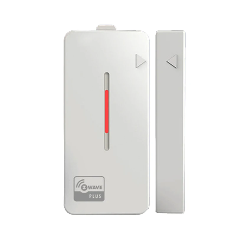 Z-wave plus sensor de segurança para portas e janelas, compatível com z, sistema de segurança para casa, ultra baixo consumo de energia/tempo de