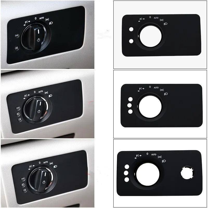 Car switch panel is suitable for Mercedes-Benz W251 W164 car light switch trim plate driving light panel original replacement