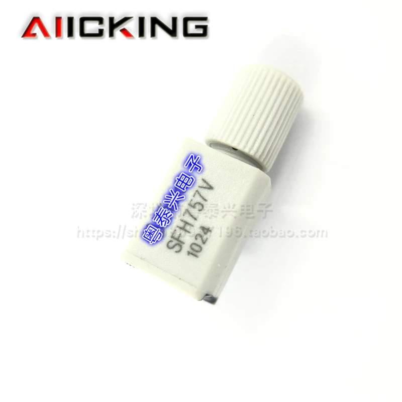 جهاز باعث الألياف, SFH757V SFH757 SFH 757 فولت ، أقصى طول موجي 650 نانومتر ، عرض النطاق الترددي 25 نانومتر ، علامة تجارية جديدة ، 5 قطع