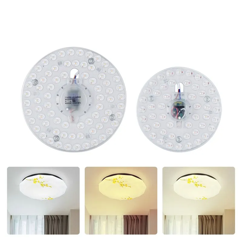 12/18/24/36PCS LED Ceiling Lamp Light AC220V 12/18/24/36W Size 115/140/155/190mm Irradiation Area 5-8/8-12/12-18/18-25㎡